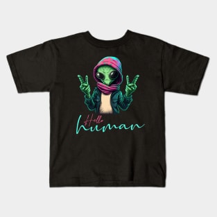 Hello Human Kids T-Shirt